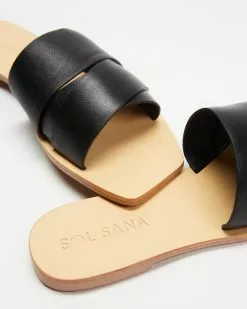 Sol Sana Penny Slides Black -Sandals Sales Shop http3A2F2Fstatic.theiconic.com .au2Fp2Fsol sana 0864 8100331 3