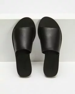 Sol Sana Teresa Slides Black