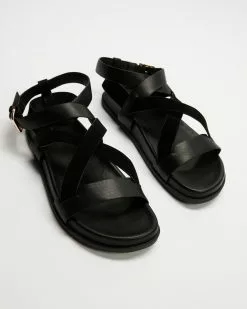 Sol Sana Bowie Wedges Black -Sandals Sales Shop http3A2F2Fstatic.theiconic.com .au2Fp2Fsol sana 2401 3487621 2