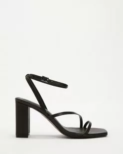 Sol Sana Lenora Heels Black