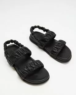 Sol Sana Cerise Footbed Sandals Black -Sandals Sales Shop http3A2F2Fstatic.theiconic.com .au2Fp2Fsol sana 4222 0000331 2