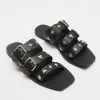 Sol Sana Eastwood Slides Black