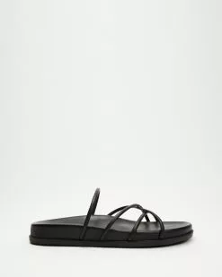 Sol Sana Trixie Footbed Black -Sandals Sales Shop http3A2F2Fstatic.theiconic.com .au2Fp2Fsol sana 5533 9899231 3