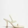 Sol Sana Corgi Heels Off White