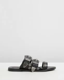 Sol Sana Eastwood Slides Black -Sandals Sales Shop http3A2F2Fstatic.theiconic.com .au2Fp2Fsol sana 6251 884129 3