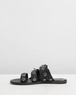 Sol Sana Eastwood Slides Black -Sandals Sales Shop http3A2F2Fstatic.theiconic.com .au2Fp2Fsol sana 6251 884129 5