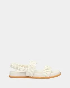 Sol Sana Cerise Footbed Sandal Off White