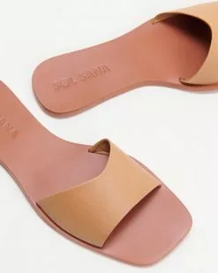 Sol Sana Simone Slides Tan -Sandals Sales Shop http3A2F2Fstatic.theiconic.com .au2Fp2Fsol sana 9465 0587621 4