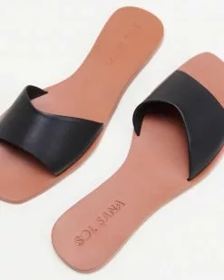 Sol Sana Simone Slides Black -Sandals Sales Shop http3A2F2Fstatic.theiconic.com .au2Fp2Fsol sana 9492 9487621 4