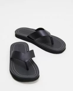 Sol Sana Lee Slides Black