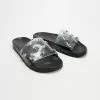 Sophia Webster Dina Gem Slides Black & Crystal