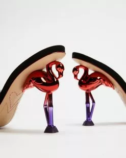 Sophia Webster Flo Flamingo Mules Black, Red & Marabou -Sandals Sales Shop http3A2F2Fstatic.theiconic.com .au2Fp2Fsophia webster 7914 0358921 4