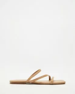 SPURR Ace Comfort Slides Beige Smooth -Sandals Sales Shop http3A2F2Fstatic.theiconic.com .au2Fp2Fspurr 0060 4385631 3