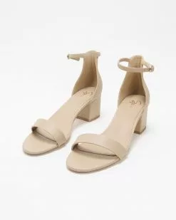 SPURR Lunar Block Heels Nude Smooth -Sandals Sales Shop http3A2F2Fstatic.theiconic.com .au2Fp2Fspurr 0503 6859331 2