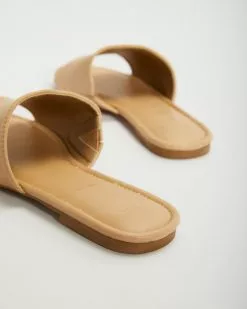 SPURR Adele Comfort Slides Nude Smooth -Sandals Sales Shop http3A2F2Fstatic.theiconic.com .au2Fp2Fspurr 0540 2179721 4