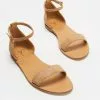 SPURR Tash Sandals Tan Nubuck