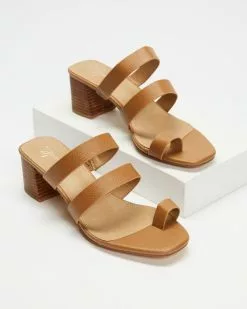 SPURR Lucee Heels Tan Pebble -Sandals Sales Shop http3A2F2Fstatic.theiconic.com .au2Fp2Fspurr 0764 8380031 3