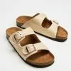 SPURR Byron Slides Natural Woven