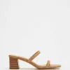 SPURR Ruth Heels Tan Nubuck