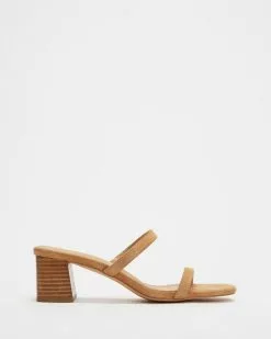 SPURR Ruth Heels Tan Nubuck