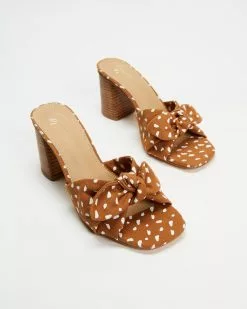 SPURR Benoit Heels Brown Speckle