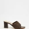 SPURR Tora Heels Coffee Woven