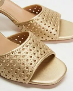 SPURR Penny Woven Heels Gold -Sandals Sales Shop http3A2F2Fstatic.theiconic.com .au2Fp2Fspurr 1763 2404231 4
