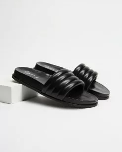 SPURR Ginni Comfort Slides Black Smooth -Sandals Sales Shop http3A2F2Fstatic.theiconic.com .au2Fp2Fspurr 1781 1857921 3