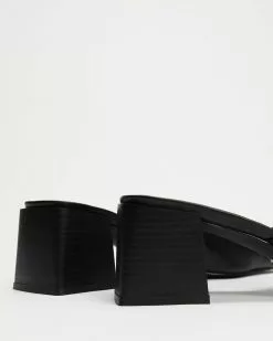 SPURR True Heels Black Smooth -Sandals Sales Shop http3A2F2Fstatic.theiconic.com .au2Fp2Fspurr 1813 5515631 3