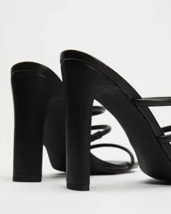 SPURR Kenny Heels Black Smooth -Sandals Sales Shop http3A2F2Fstatic.theiconic.com .au2Fp2Fspurr 1850 9185631 3