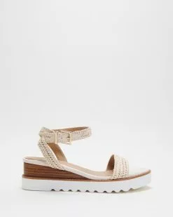 SPURR Chase Wedges Natural Woven