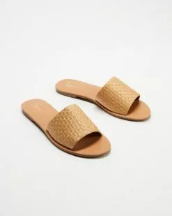 SPURR Timmy Slides Natural Woven