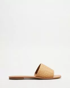 SPURR Timmy Slides Natural Woven -Sandals Sales Shop http3A2F2Fstatic.theiconic.com .au2Fp2Fspurr 2404 1179721 3