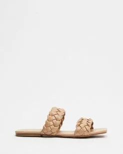 SPURR Helva Slides Beige Smooth -Sandals Sales Shop http3A2F2Fstatic.theiconic.com .au2Fp2Fspurr 2656 0160721 4