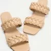 SPURR Helva Slides Beige Smooth