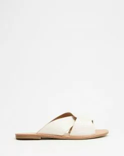 SPURR Tama Sandals Cream Croc -Sandals Sales Shop http3A2F2Fstatic.theiconic.com .au2Fp2Fspurr 2705 4780031 3