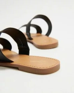 SPURR Tiah Slides Black Smooth -Sandals Sales Shop http3A2F2Fstatic.theiconic.com .au2Fp2Fspurr 2934 5179721 5