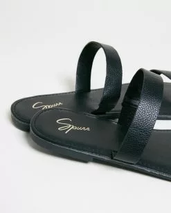 SPURR Teena Sandals Black Pebble -Sandals Sales Shop http3A2F2Fstatic.theiconic.com .au2Fp2Fspurr 2958 8680031 4