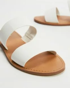SPURR Tiah Slides White Smooth -Sandals Sales Shop http3A2F2Fstatic.theiconic.com .au2Fp2Fspurr 3027 6179721 4