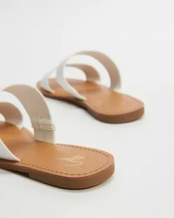 SPURR Tiah Slides White Smooth -Sandals Sales Shop http3A2F2Fstatic.theiconic.com .au2Fp2Fspurr 3027 6179721 5