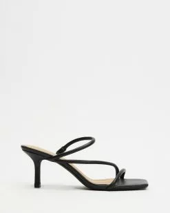 SPURR Tara Heels Black Smooth -Sandals Sales Shop http3A2F2Fstatic.theiconic.com .au2Fp2Fspurr 3029 3160721 4
