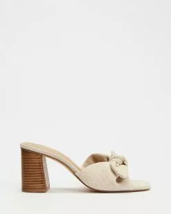 SPURR Benoit Heels Natural Canvas