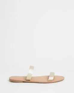 SPURR Teena Sandals Soft Gold Pebble -Sandals Sales Shop http3A2F2Fstatic.theiconic.com .au2Fp2Fspurr 3169 0780031 3