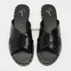 SPURR Ola Slides Black Croc