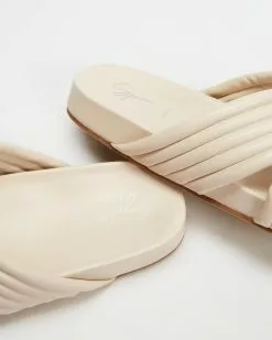 SPURR Gigi Comfort Slides Beige Smooth -Sandals Sales Shop http3A2F2Fstatic.theiconic.com .au2Fp2Fspurr 3842 6129621 4