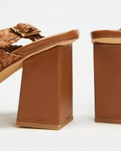 SPURR Frida Heels Tan Woven -Sandals Sales Shop http3A2F2Fstatic.theiconic.com .au2Fp2Fspurr 4242 7580031 3