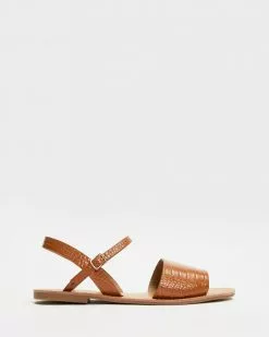 SPURR Theanne Sandals Tan Croc