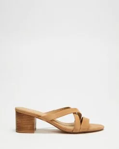 SPURR Rawley Heels Tan Nubuck