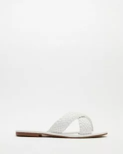 SPURR Tissi Wide Fit Sandals White Woven -Sandals Sales Shop http3A2F2Fstatic.theiconic.com .au2Fp2Fspurr 4512 2115231 3