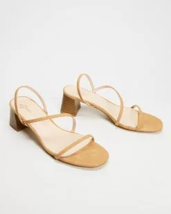 SPURR Kylie Heels Tan Nubuck -Sandals Sales Shop http3A2F2Fstatic.theiconic.com .au2Fp2Fspurr 4523 9139721 3